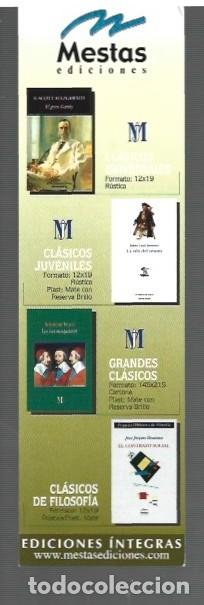 Collectables Bookmark: MARCAP&Aacute;GINAS EDICI&Oacute;N DE MONDADORI CON LAS PEORES INTENCIONES
