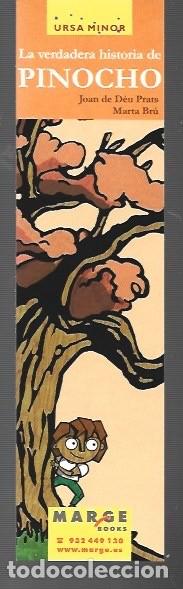 Coleccionismo Marcap&aacute;ginas: MARCAP&Aacute;GINAS EDICI&Oacute;N DE MARGE DE LA VERDADERA HISTORIA DE PINOCHO