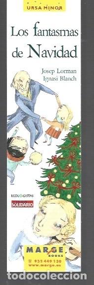 Collectables Bookmark: MARCAP&Aacute;GINAS EDICI&Oacute;N DE MARGE DE LOS FANTASMAS DE NAVIDAD