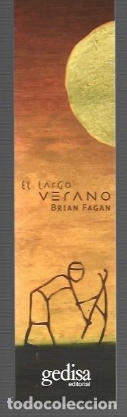 Collectables Bookmark: MARCAP&Aacute;GINAS EDICI&Oacute;N DE GEDISA EL LARGO VERANO
