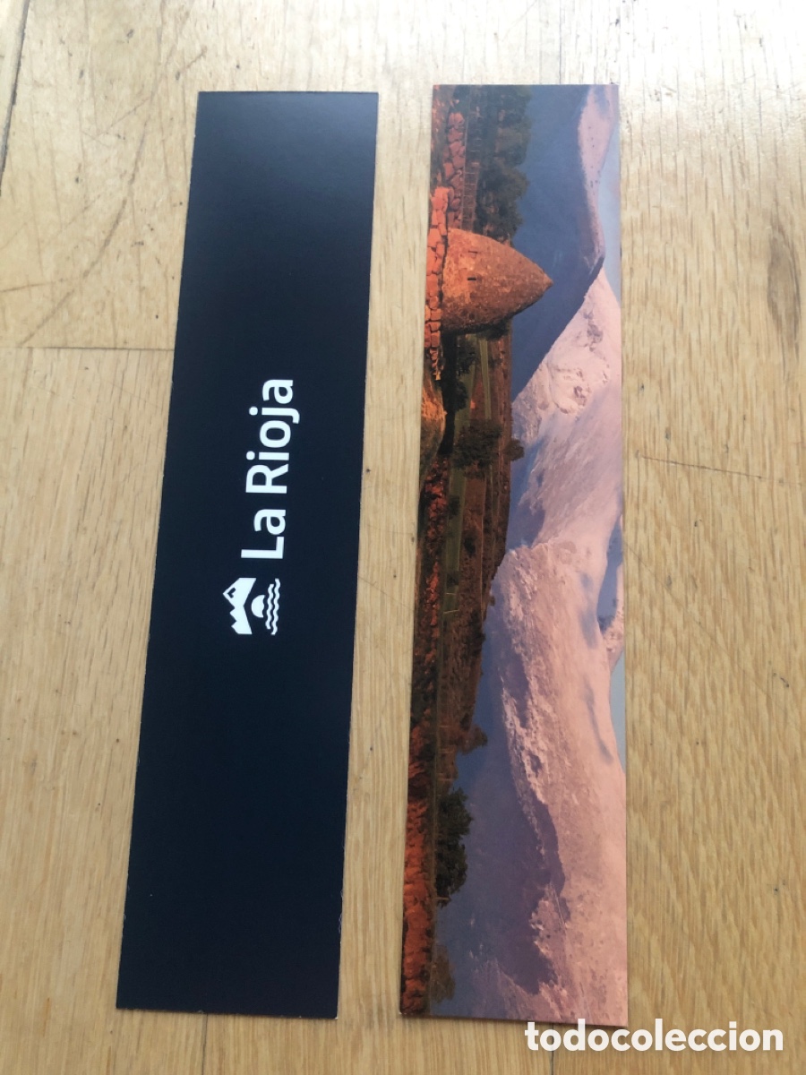 Collectables Bookmark: Marcap&aacute;ginas La Rioja. Paisaje. Turismo. ASM