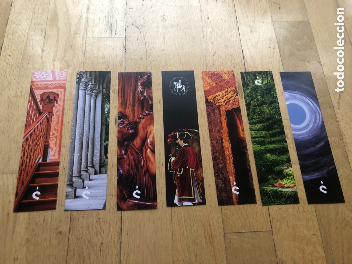 Collectables Bookmark: Lote 7 Marcap&aacute;ginas Sintra Portugal. ASM
