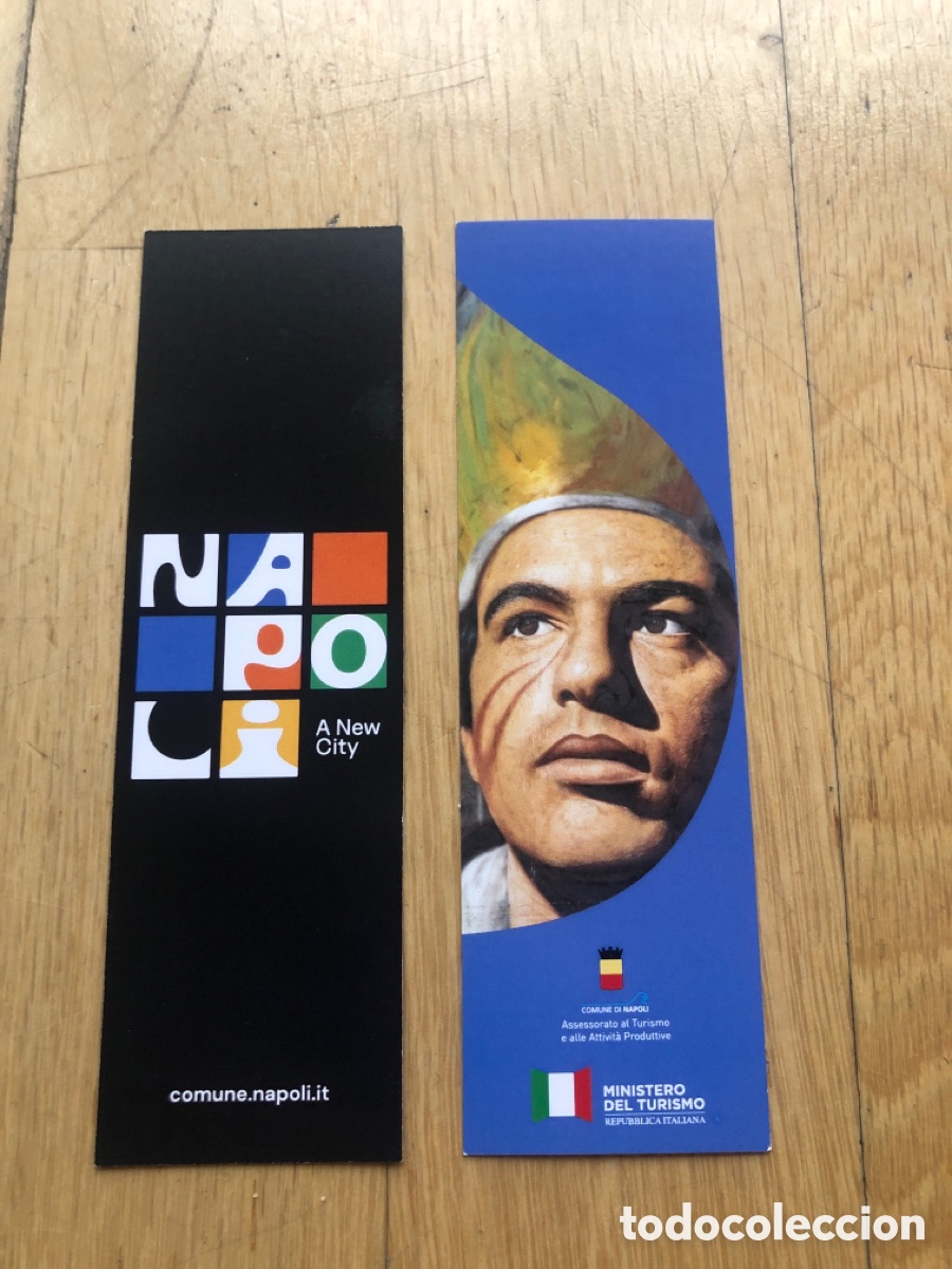 Collectables Bookmark: Marcap&aacute;ginas N&aacute;poles. Italia. Turismo. ASM