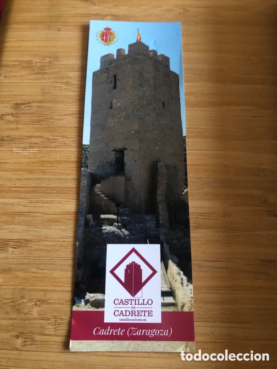 Collectables Bookmark: Marcap&aacute;ginas Castillo de Cadrete. Zaragoza. Turismo. ASM