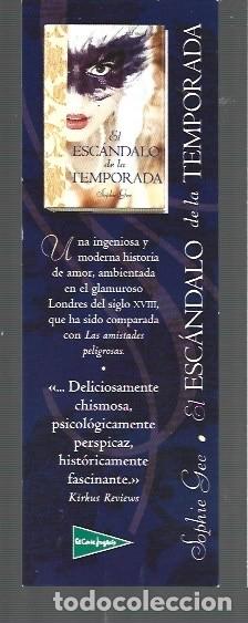 Coleccionismo Marcap&aacute;ginas: MARCAP&Aacute;GINAS EDICI&Oacute;N DE MR EL ESC&Aacute;NDALO DE LA TEMPORADA