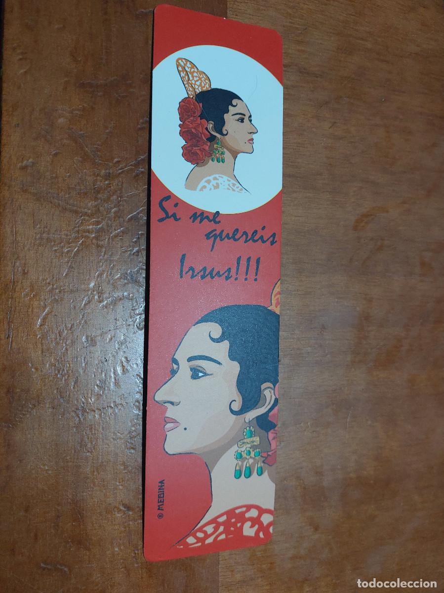 Coleccionismo marcap&aacute;ginas: SI ME QUER&Eacute;IS IRSUS. LOLA FLORES. MARCAPAGINAS. PUNTO LECTURA. BUEN ESTADO. C-1