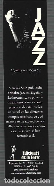 Collectables Bookmark: MARCAP&Aacute;GINAS EDICI&Oacute;N DE LA TORRE Y JAZZ