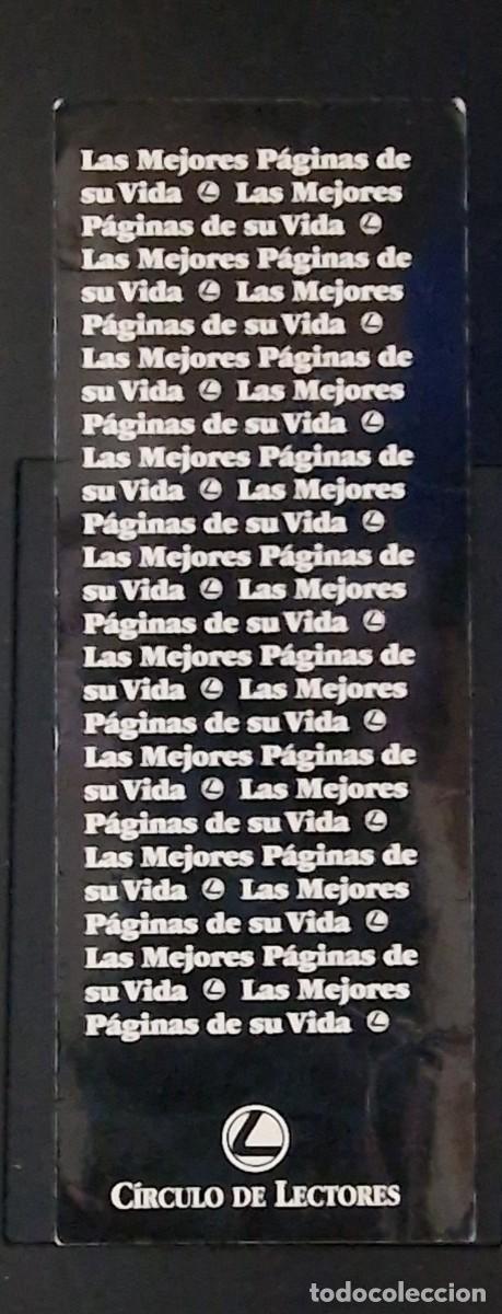 Coleccionismo marcap&aacute;ginas: Marcap&aacute;ginas antiguo Circulo de lectores. - Foto 2