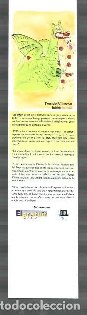 Coleccionismo Marcap&aacute;ginas: MARCAP&Aacute;GINAS EDICI&Oacute;N DE DRAC DE Villanueva y Geltr&uacute; SANT JORDI 2006