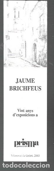 Coleccionismo Marcap&aacute;ginas: MARCAP&Aacute;GINAS EDICI&Oacute;N DE PRISMA DE Villanueva y Geltr&uacute; SANT JORDI 2003