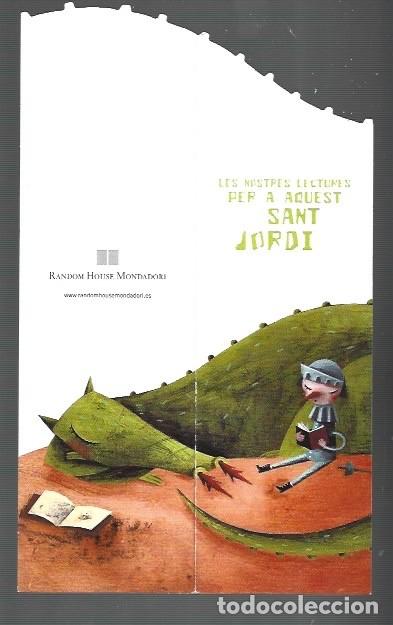 Coleccionismo Marcap&aacute;ginas: MARCAP&Aacute;GINAS EDICI&Oacute;N DE RANDOM HOUSE MONDADORI SANT JORDI