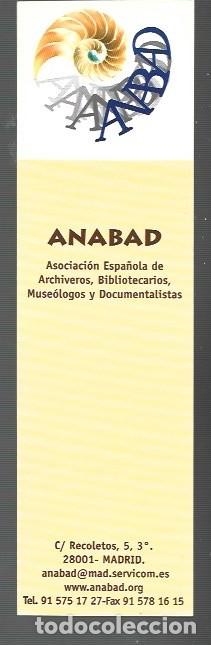 Coleccionismo Marcap&aacute;ginas: MARCAP&Aacute;GINAS EDICI&Oacute;N DE ANABAD MUSE&Oacute;LOGOS Y DOCUMENTALISTAS
