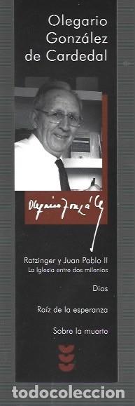 Coleccionismo Marcap&aacute;ginas: MARCAP&Aacute;GINAS EDICI&Oacute;N DE SIGUEME OLEGARIO GONZ&Aacute;LEZ DE CARDEDAL