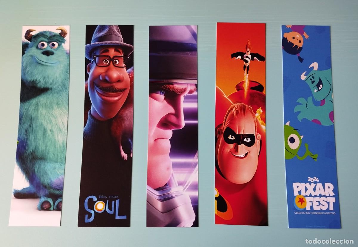 Sammeln von Lesezeichen: 17 puntos de libro de Pixar (bloque 1)