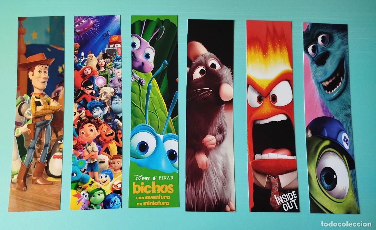 Sammeln von Lesezeichen: 18 puntos de libro de Pixar (bloque 2)