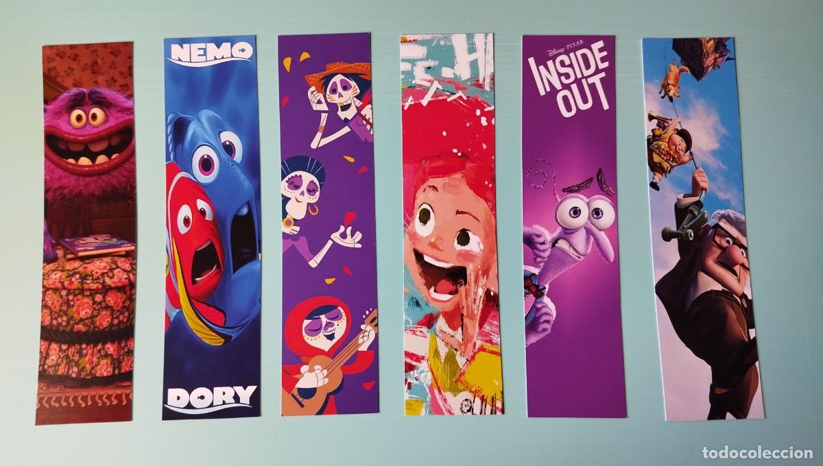 Sammeln von Lesezeichen: 18 puntos de libro de Pixar (bloque 3)