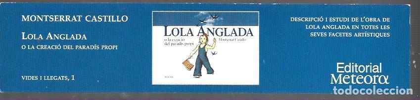 Sammeln von Lesezeichen: MARCAP&Aacute;GINAS EDICI&Oacute;N DE METEORO LOLA ANGLADA