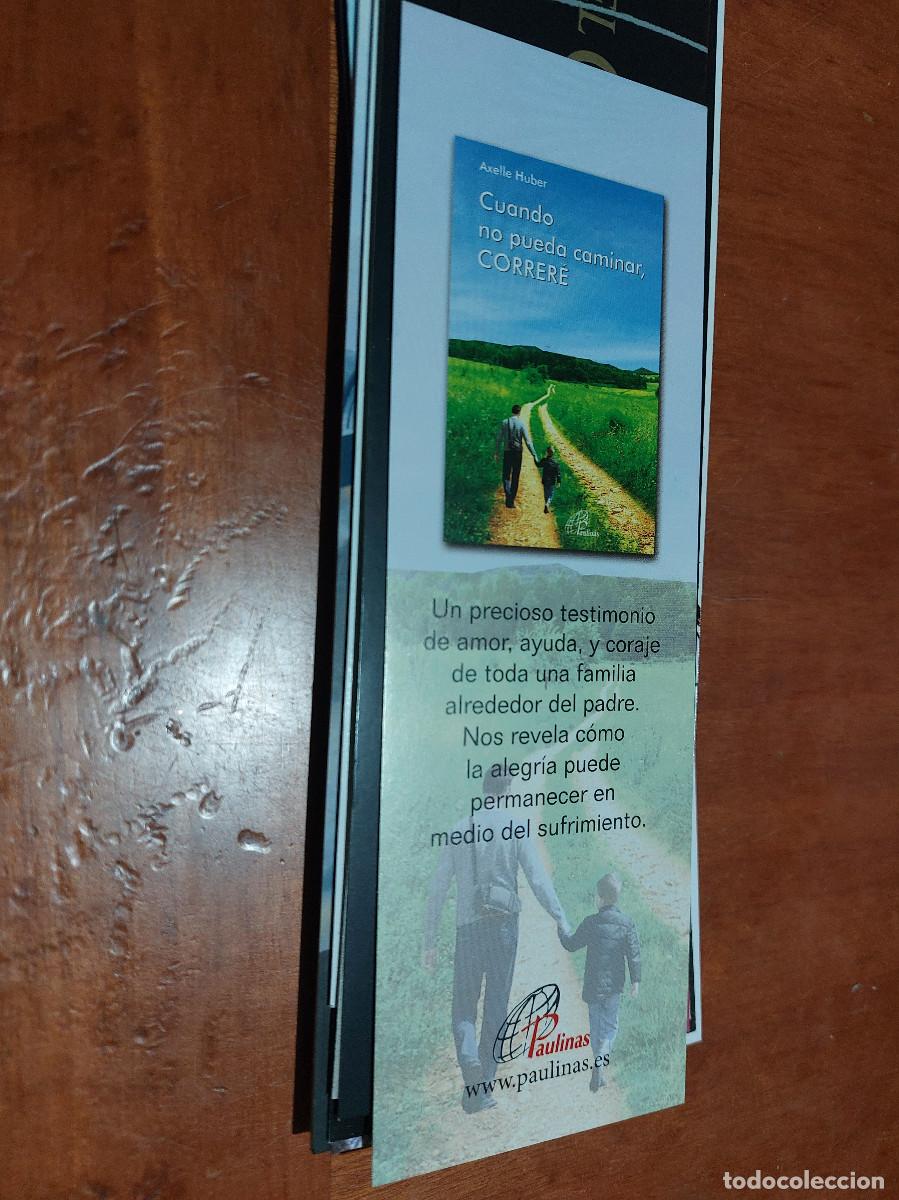 Coleccionismo marcap&aacute;ginas: CUANDO NO PUEDA CAMINAR, CORRER&Eacute;. MARCAPAGINAS. PUNTO DE LECTURA. BUEN ESTADO. S-4