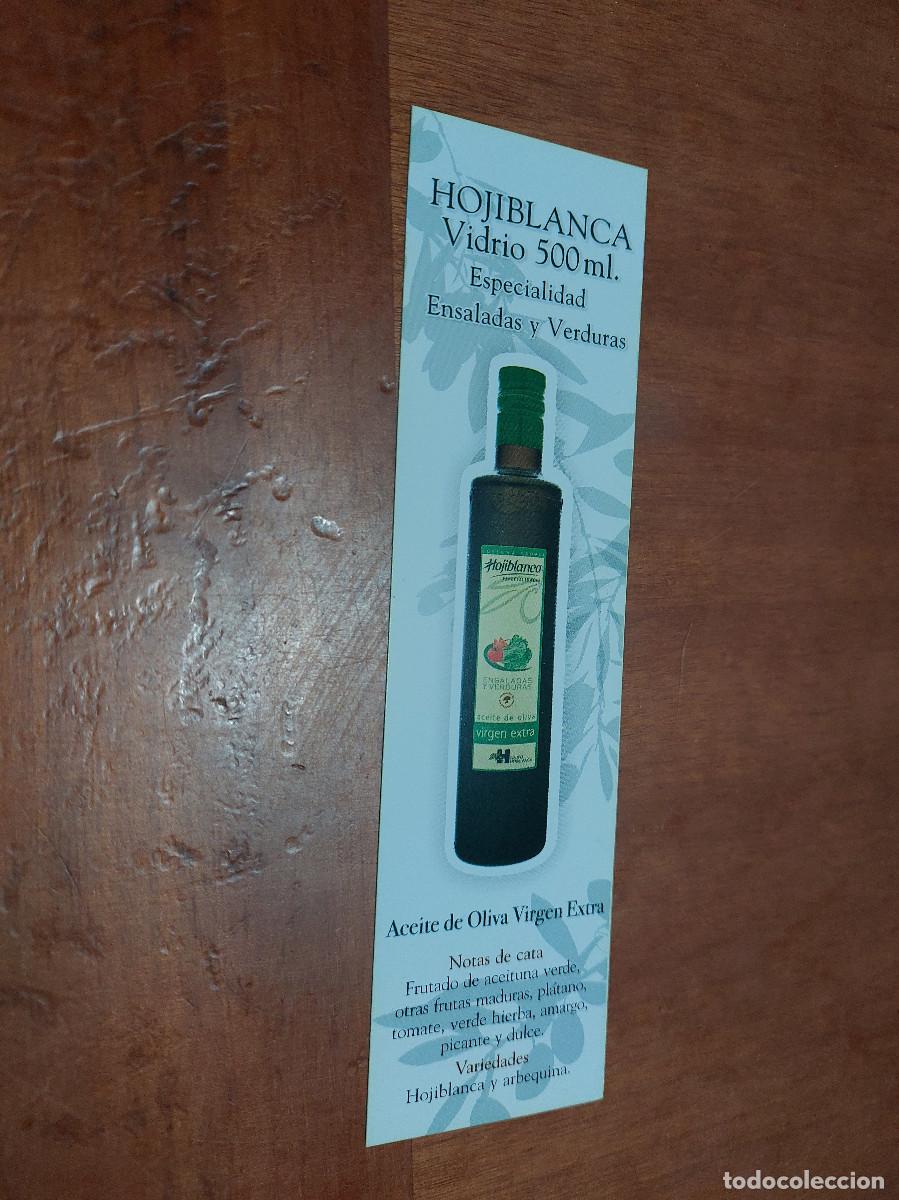 Sammeln von Lesezeichen: HOJIBLANCA. ACEITE. MARCAPAGINAS. PUNTO DE LECTURA. BUEN ESTADO. S-4