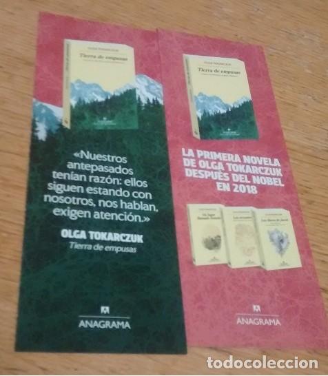 Collectables Bookmark: marcap&aacute;ginas tierra empusas, editorial Anagrama