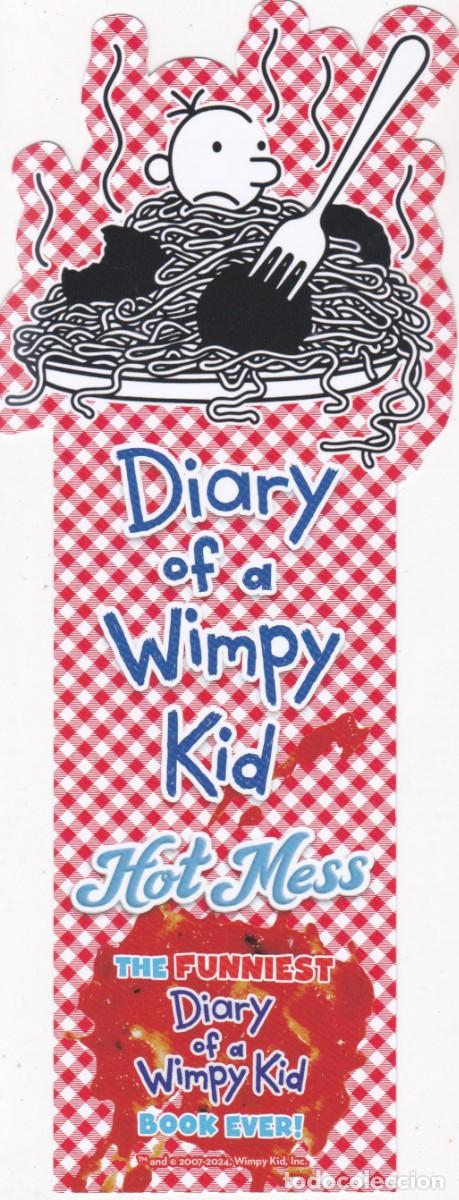 Sammeln von Lesezeichen: MARCAPAGINAS DIARY OF A WIMPY KID (EL DIARIO DE GREG) - TROQUELADO
