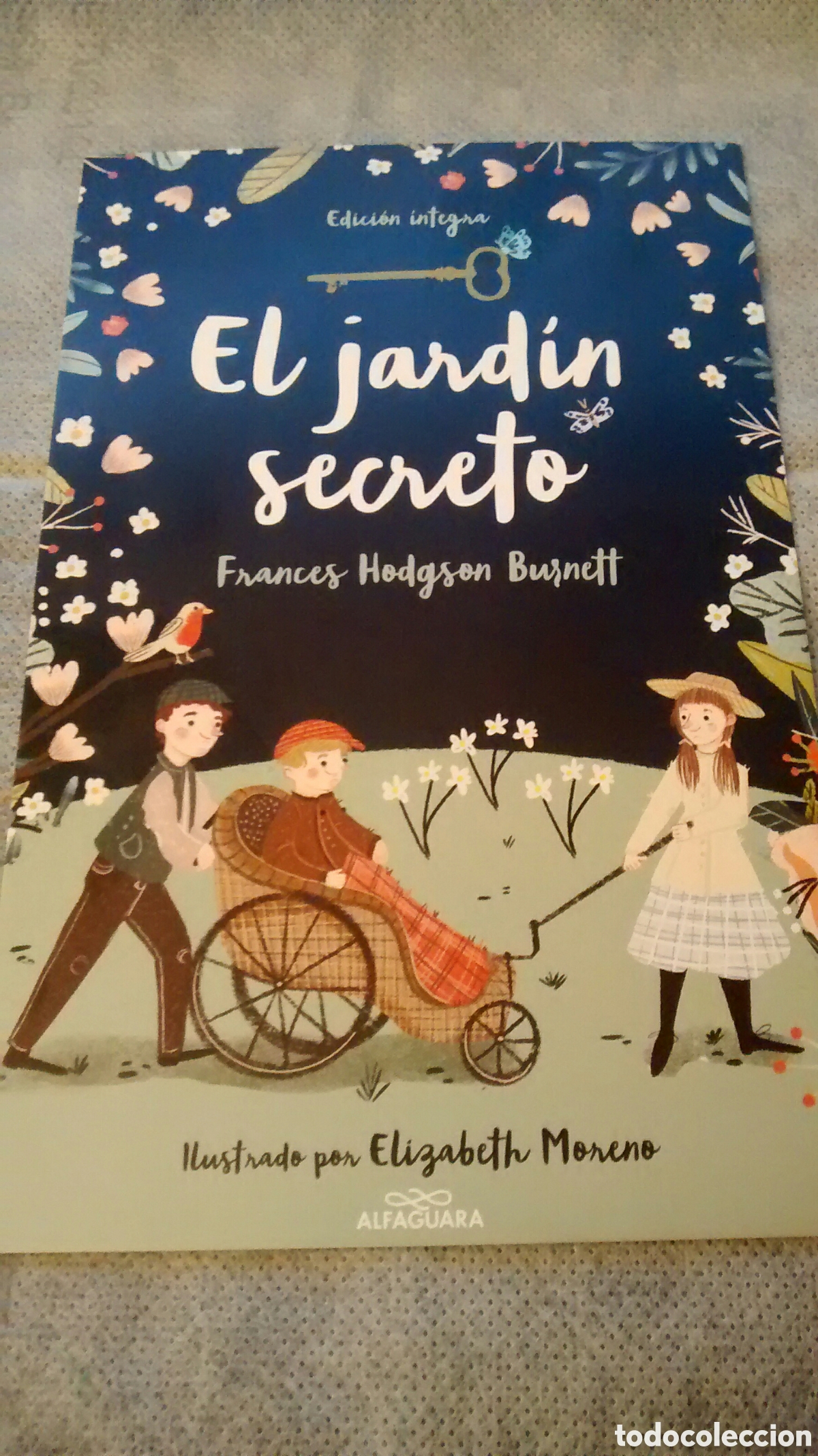 Sammeln von Lesezeichen: MARCAPAGINAS POSTAL EL JARDIN SECRETO-FRANCES HOGDSON BURNETT-ALFAGUARA