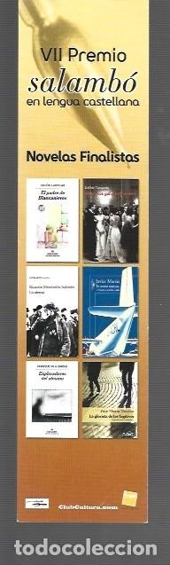 Sammeln von Lesezeichen: MARCAP&Aacute;GINAS EDICI&Oacute;N DE VII PREMIO SALAMB&Oacute; DE LENGUA CASTELLANA