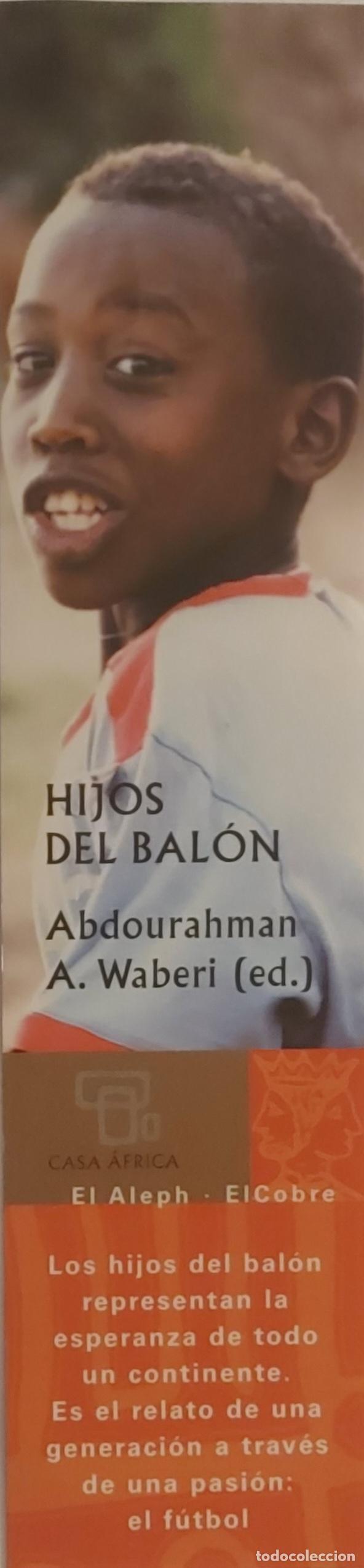 Coleccionismo marcap&aacute;ginas: MARCAPAGINAS - EL COBRE - HIJOS DEL BALON - ABDOURAHNAN - Foto 1