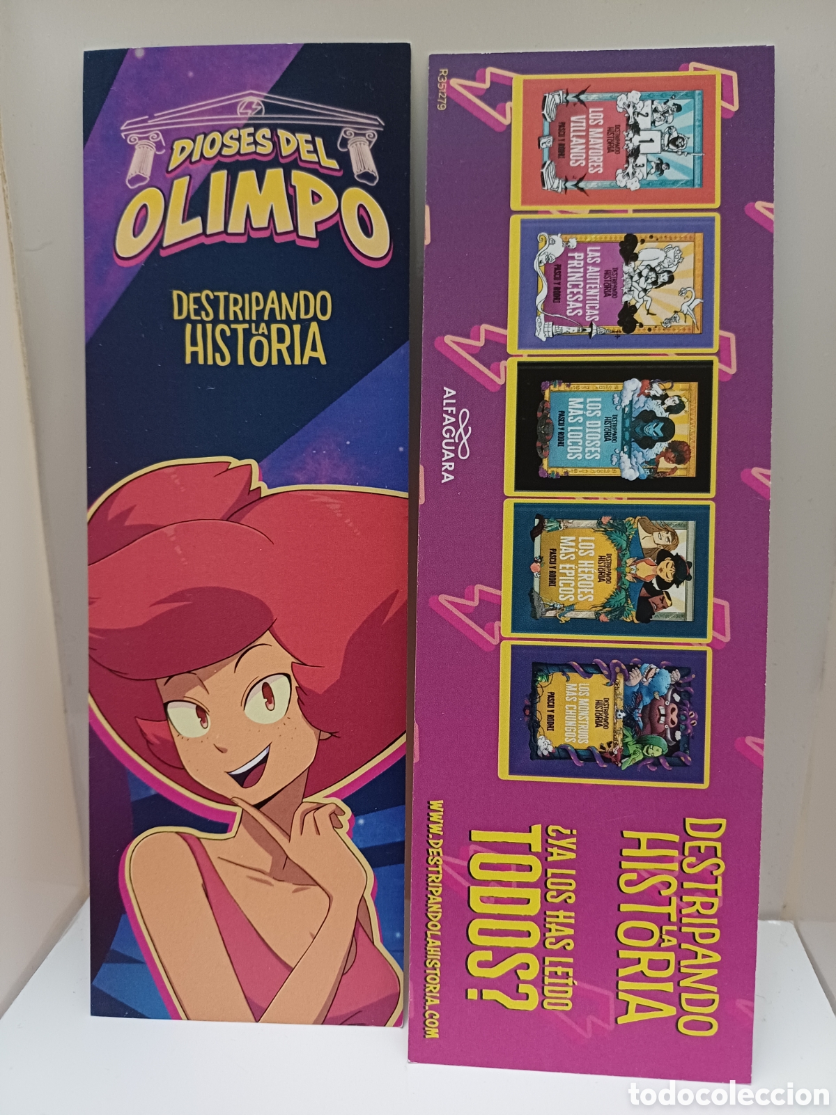Sammeln von Lesezeichen: Marcap&aacute;ginas Dioses del Olimpo