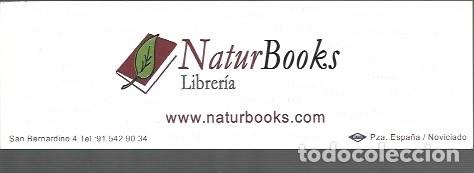 Sammeln von Lesezeichen: MARCAP&Aacute;GINAS EDICI&Oacute;N DE LIBRERIA NATUR BOOKS