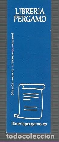 Sammeln von Lesezeichen: MARCAP&Aacute;GINAS EDICI&Oacute;N DE LIBRERIA PERGAMO