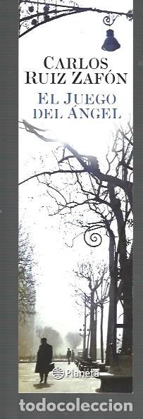 Collectionnisme Marque-pages: MARCAP&Aacute;GINAS EDICI&Oacute;N DE PLANETA EL JUEGO DEL &Aacute;NGEL