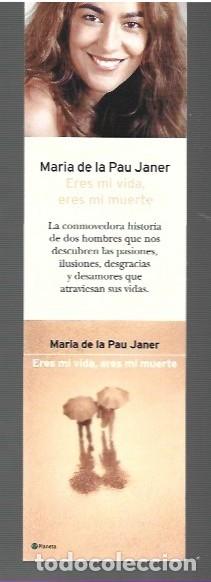 Collectionnisme Marque-pages: MARCAP&Aacute;GINAS EDICI&Oacute;N DE PLANETA MARIA DE LA PAU JANER