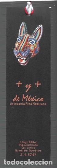Collectionnisme Marque-pages: MARCAP&Aacute;GINAS EDICI&Oacute;N DE M&Eacute;XICO ARTESANIA FINA MEXICANA
