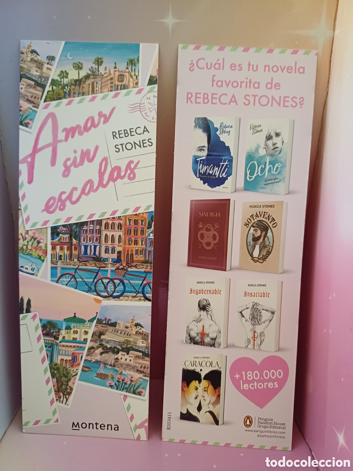 Collectionnisme Marque-pages: Marcap&aacute;ginas Amar sin escalas