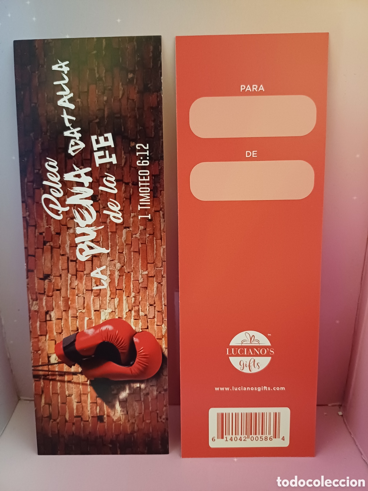 Collectionnisme Marque-pages: Marcap&aacute;ginas Pelea la buena batalla de la F&eacute;