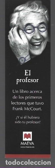 Collectionnisme Marque-pages: MARCAP&Aacute;GINAS EDICI&Oacute;N DE MAEVA EL PROFESOR