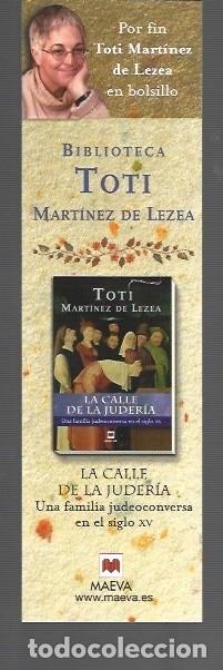 Collectionnisme Marque-pages: MARCAP&Aacute;GINAS EDICI&Oacute;N DE MAEVA LA CALLE DE LA JUDERIA