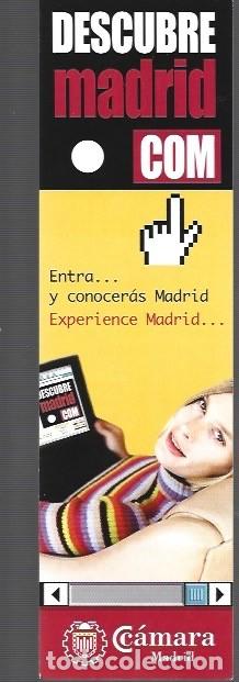 Collectionnisme Marque-pages: MARCAP&Aacute;GINAS EDICI&Oacute;N DE C&Aacute;MARA DE MADRID DESCUBRE MADRID CON