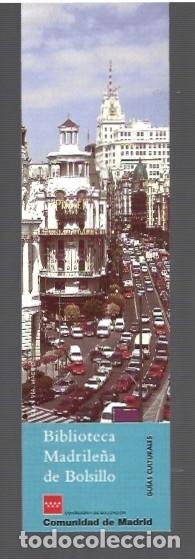 Collectionnisme Marque-pages: MARCAP&Aacute;GINAS EDICI&Oacute;N DE COMUNIDAD DE MADRID