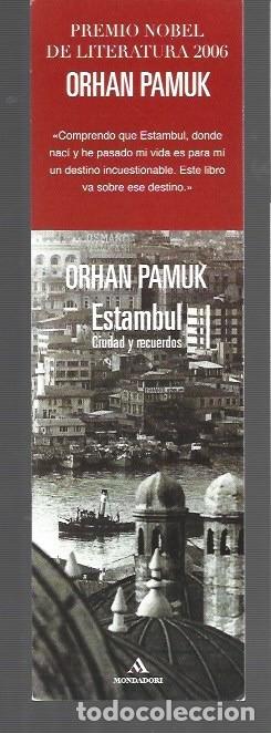 Collectionnisme Marque-pages: MARCAP&Aacute;GINAS EDICI&Oacute;N DE BOLSILLO ORHAN PAMUK ESTAMBUL