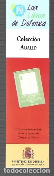 Collectionnisme Marque-pages: MARCAP&Aacute;GINAS EDICI&Oacute;N DE MINISTERIO DE DEFENSA LOS LIBROS DE DEFENSA