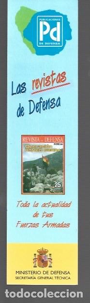 Collectionnisme Marque-pages: MARCAP&Aacute;GINAS EDICI&Oacute;N DE MINISTERIO DE DEFENSA LOS LIBROS DE DEFENSA
