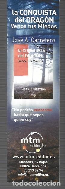 Collectionnisme Marque-pages: MARCAP&Aacute;GINAS EDICI&Oacute;N DE ntn LA CONQUISTA DEL DRAG&Oacute;N VENCE TUS MIEDOS