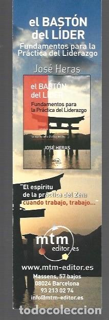 Collectionnisme Marque-pages: MARCAP&Aacute;GINAS EDICI&Oacute;N DE ntn EL BAST&Oacute;N DEL LIDER FUNDAMENTOS PARA LA PR&Aacute;CTICA DEL LIDERAZGO
