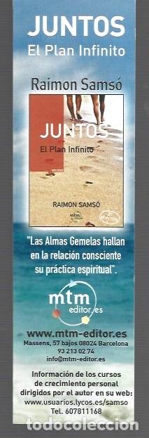 Collectionnisme Marque-pages: MARCAP&Aacute;GINAS EDICI&Oacute;N DE ntn JUNTOS EL PLAN INFINITO