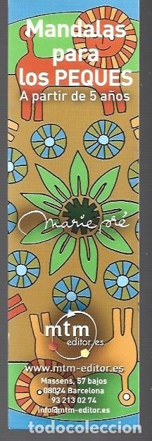 Collectionnisme Marque-pages: MARCAP&Aacute;GINAS EDICI&Oacute;N DE ntn MANDALAS PARA &Ntilde;OS PEQUES