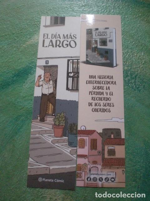 Coleccionismo marcap&aacute;ginas: marcapaginas comic dia m&aacute;s largo, editorial Planeta C&oacute;mic