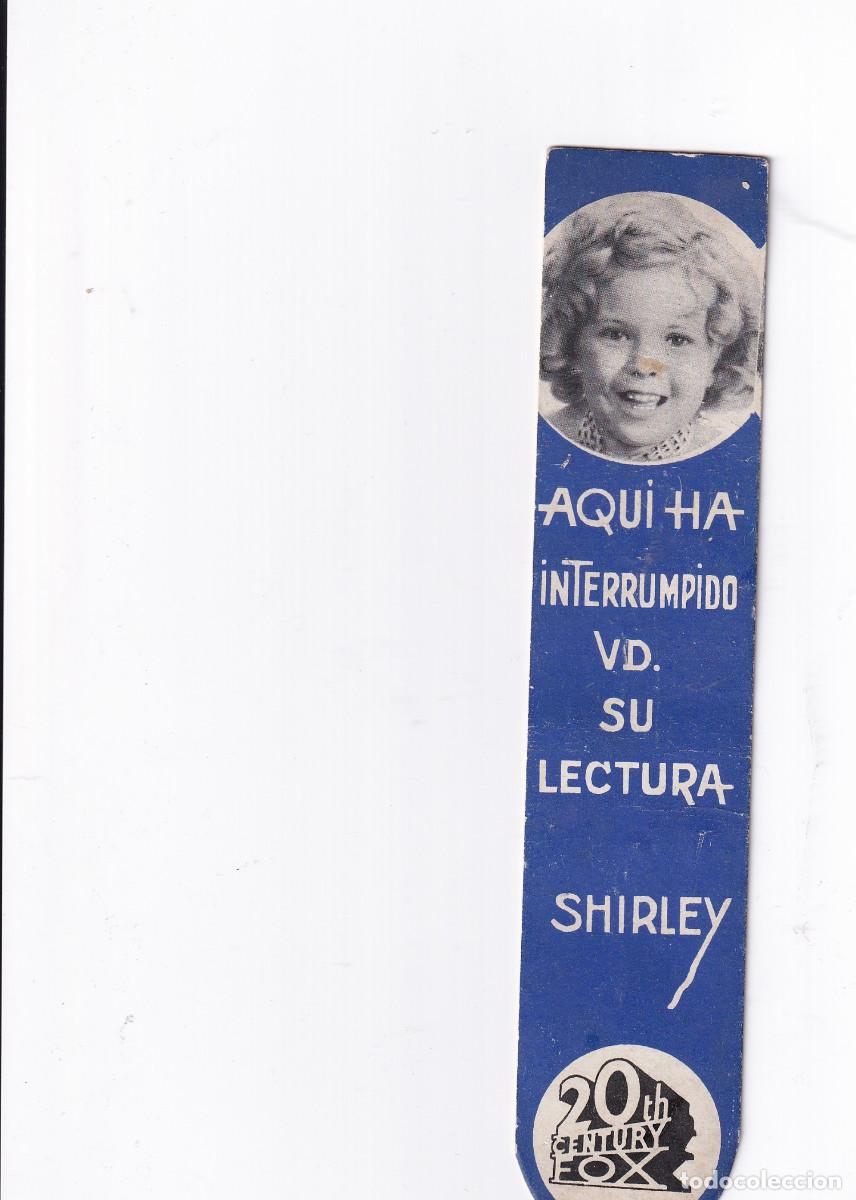 Coleccionismo marcap&aacute;ginas: MARCAPAGINAS DE CINE.- SHIRLEY TEMPLE. - Foto 1