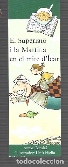 Sammeln von Lesezeichen: MARCAP&Aacute;GINAS EDICI&Oacute;N DE BARCANOVA EL SUPERIAIO I LA MARTINA EN EL MITE D, LCAR